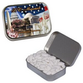 Large Silver Mint Tin w/ Caffeinated Mints